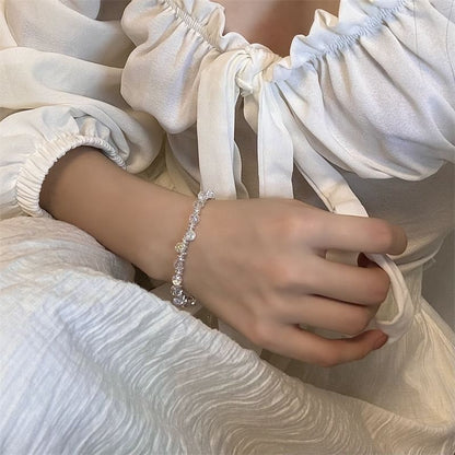 Bracelet Alloy Faux Crystal