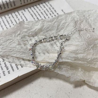 Bracelet Alloy Faux Crystal