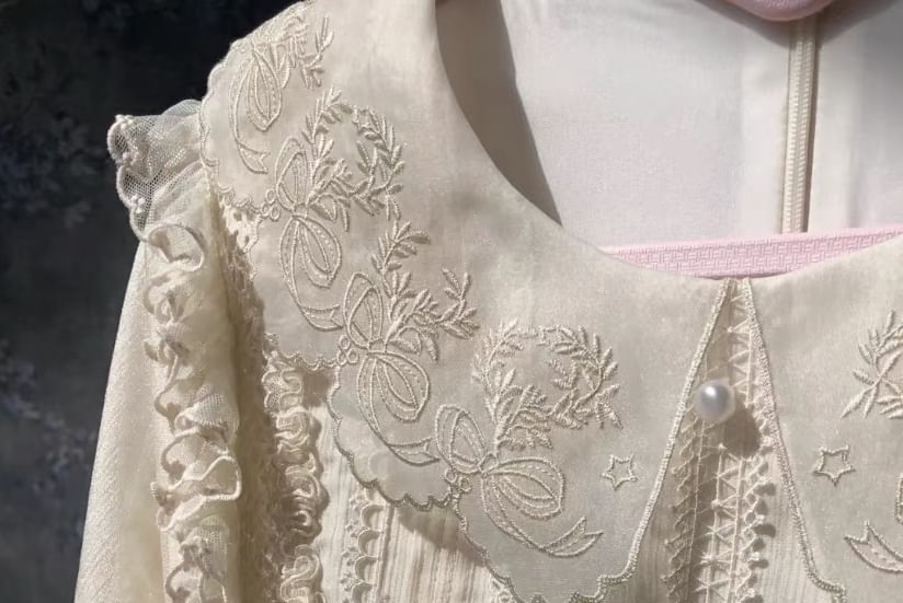 Lolita Lace Trim Blouse (Various Designs)