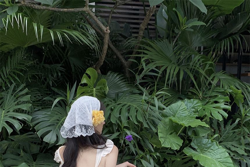 Dress Strap Spaghetti Maxi A-Line Tie Back