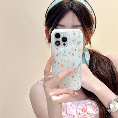 Floral Phone Case - iPhone 15 Pro Max / 15 Pro / 15 Plus / 15 / 14 Pro Max / 14 Pro / 14 Plus / 14 / 13 Pro Max / 13 Pro / 13 / 13 mini / 12 Pro Max / 12 Pro / 12 / 12 mini / 11 Pro Max / 11 Pro / 11