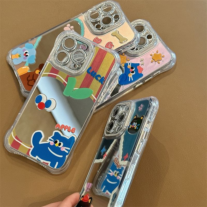 Mirrored Cartoon Phone Case