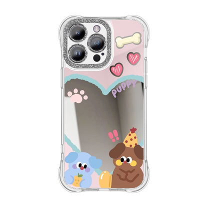 Mirrored Cartoon Phone Case