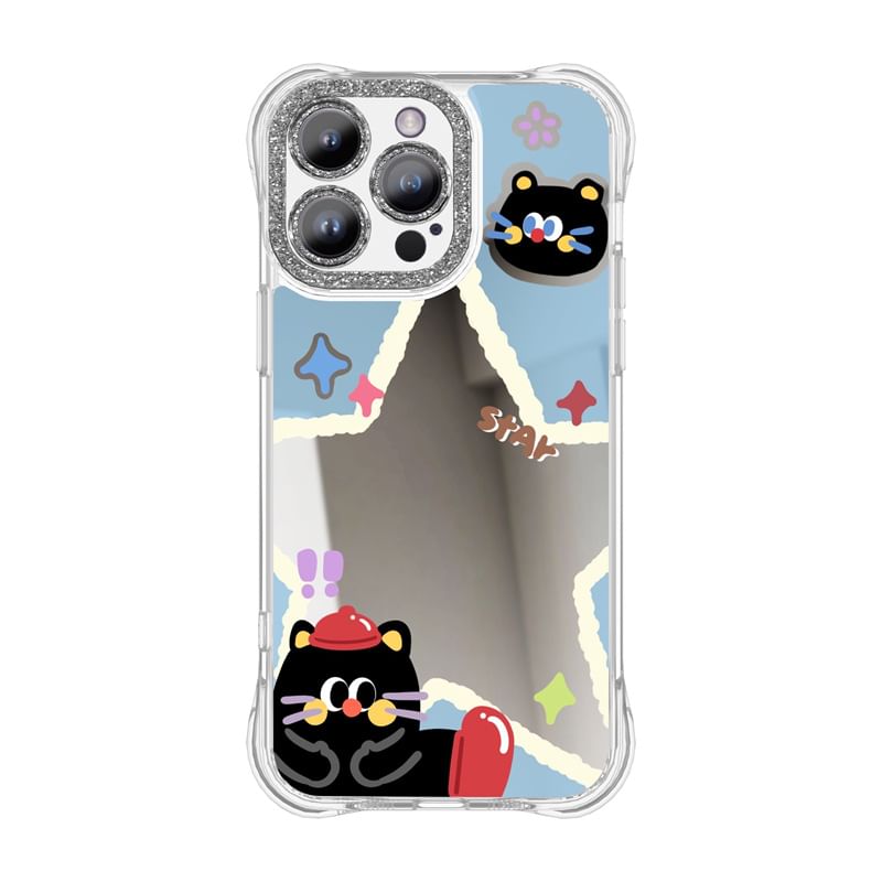 Mirrored Cartoon Phone Case