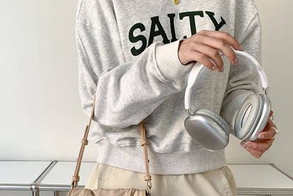 Buckled Plain Nylon Tote Flap Bag