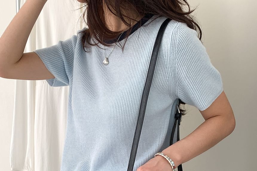 Faux Bag Leather Plain Bowler