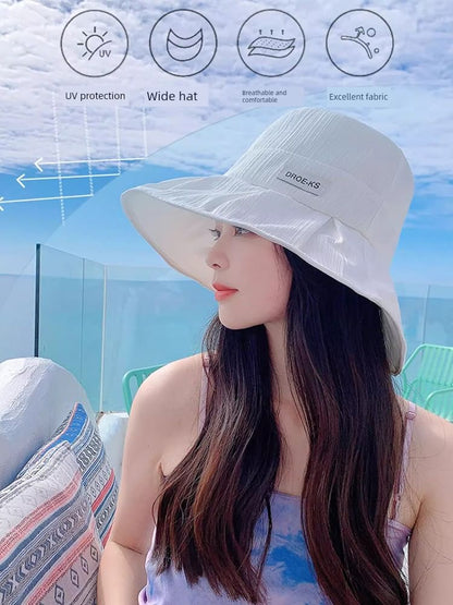 Bucket Brim Hat Wide Plain