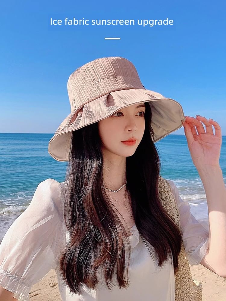 Bucket Brim Hat Wide Plain