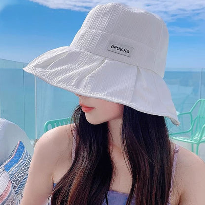 Bucket Brim Hat Wide Plain