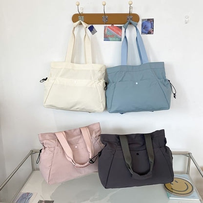 Plain Tote Bag Zip