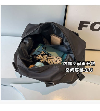 Duffel Bag Travel Zip Plain