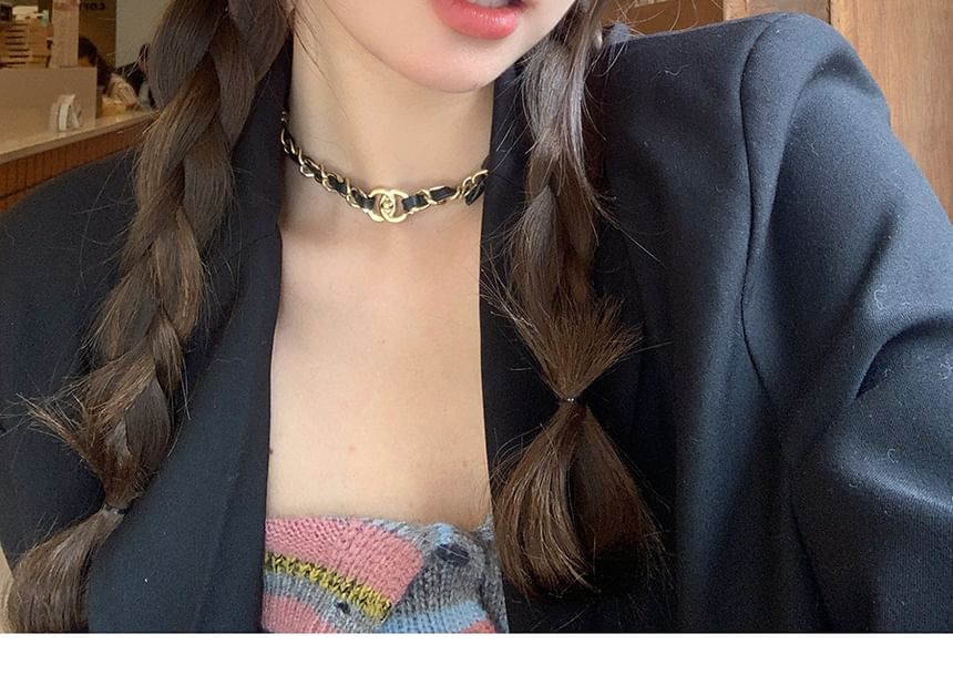 Casquette plate en coton rose