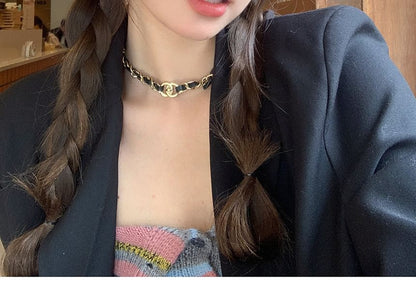 Casquette plate en coton rose