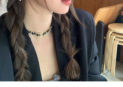 Casquette plate en coton rose