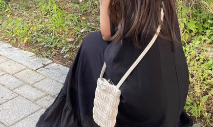 Textured Brim Wide Bucket Hat