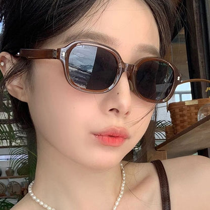 Sunglasses Oval Foldable