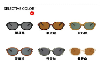 Sunglasses Oval Foldable
