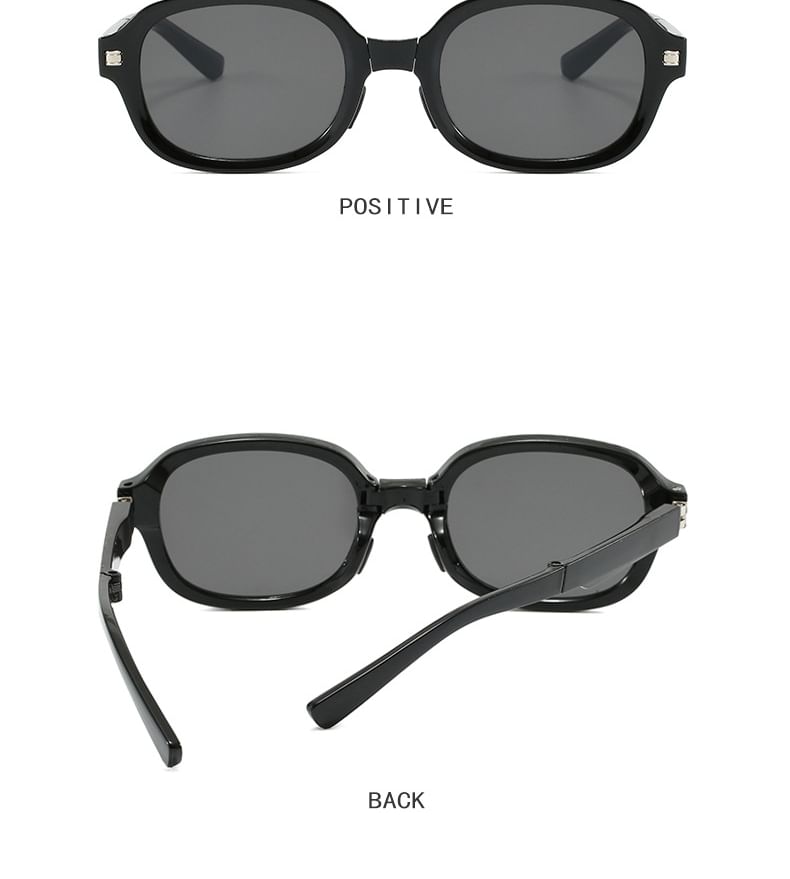 Sunglasses Oval Foldable