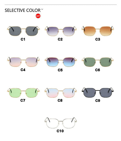 Frame Metal Sunglasses