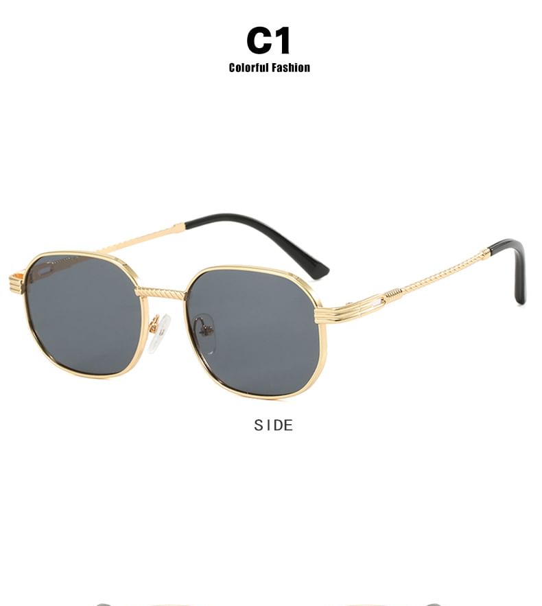Frame Metal Sunglasses