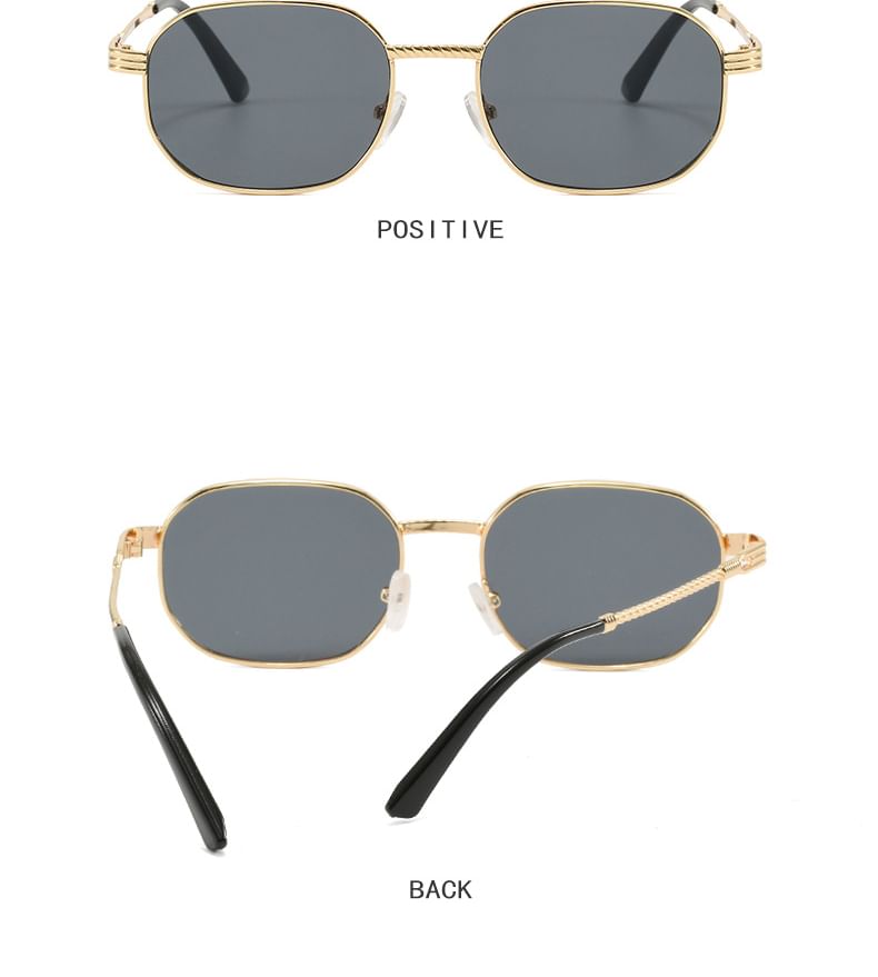 Frame Metal Sunglasses