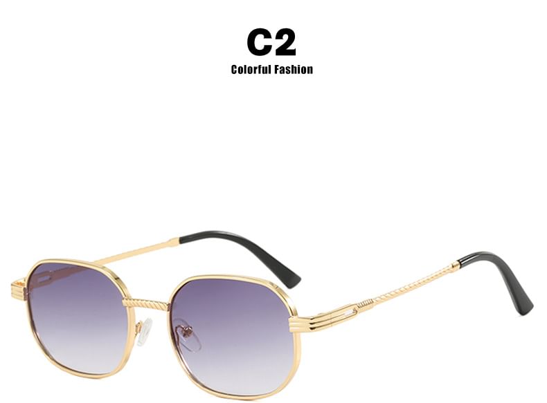 Frame Metal Sunglasses