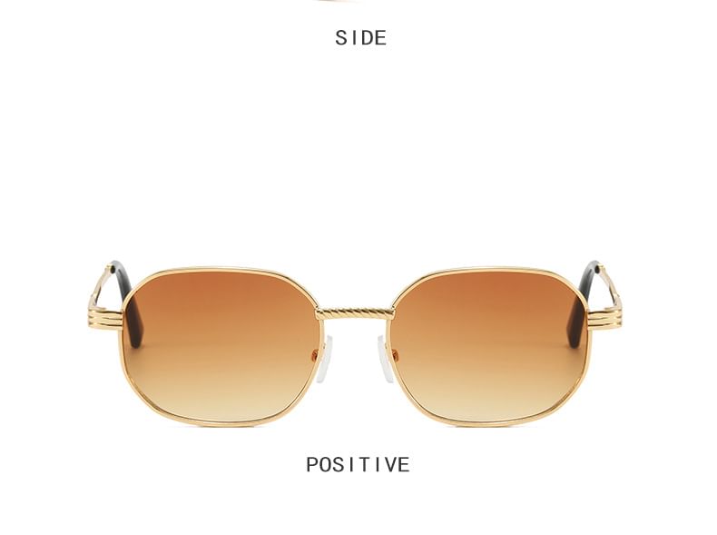 Frame Metal Sunglasses