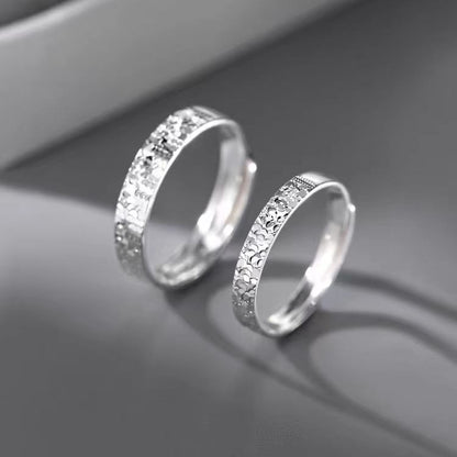 Couple Matching Sterling Silver Ring