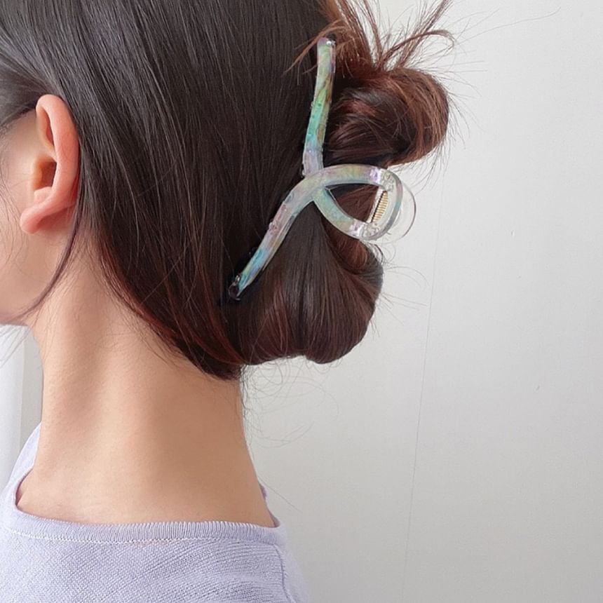 Acrylic Hair Clamp (various designs)