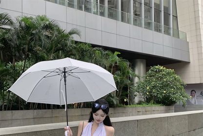 Sleeveless Striped V-Neck Skirt / Pencil Shirt High Rise Mini Button-Up