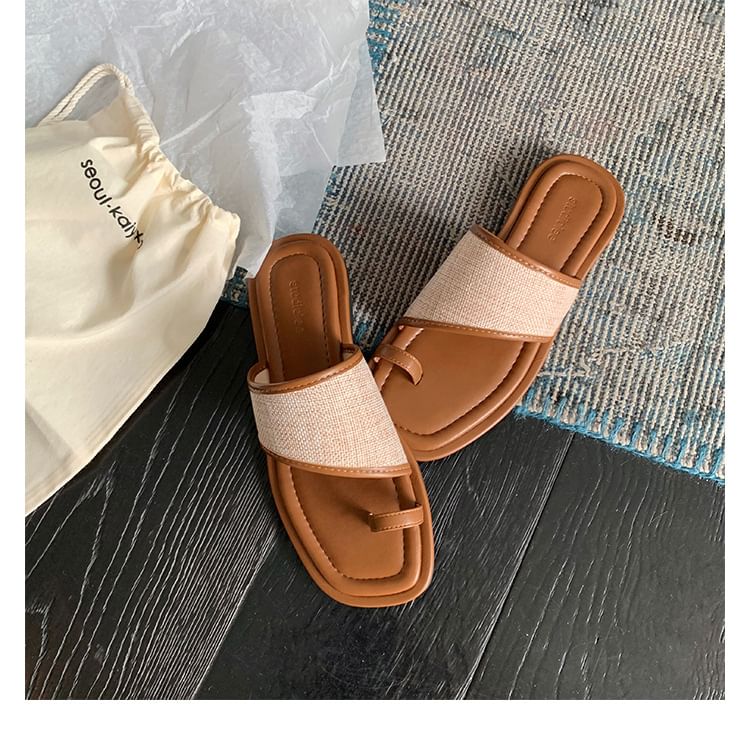 Slide Loop Sandals Toe