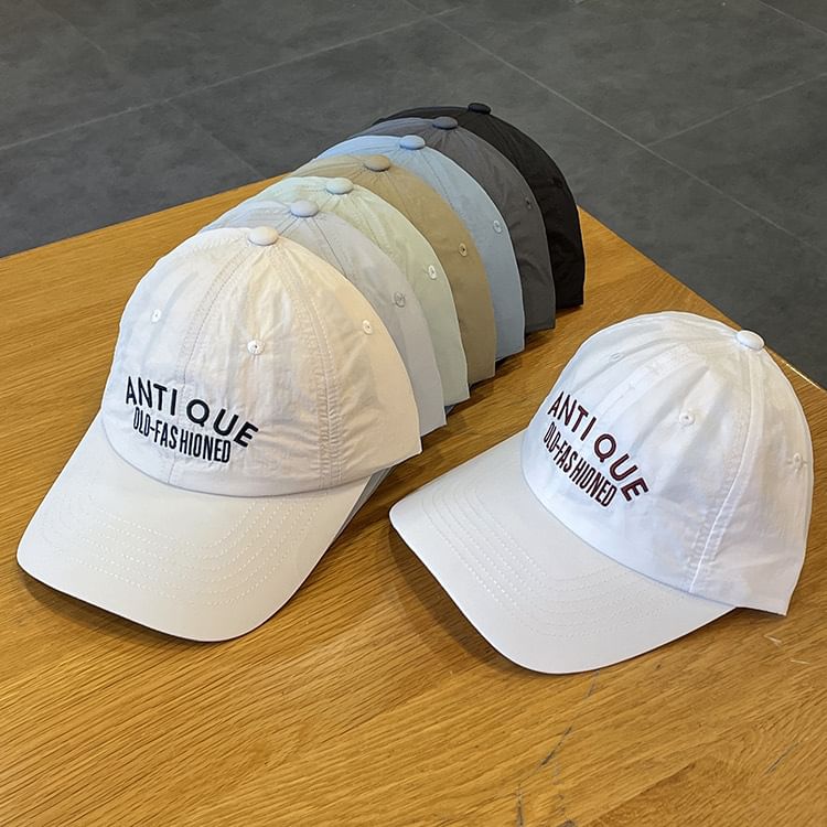 Cap Lettering Baseball