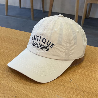 Cap Lettering Baseball