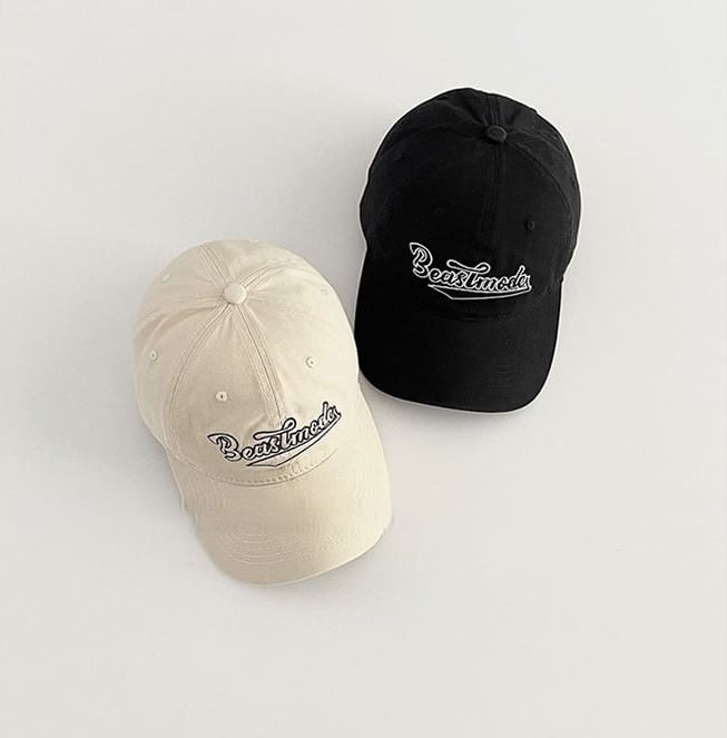 Embroidered Lettering Baseball Cap