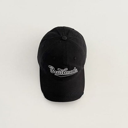 Embroidered Lettering Baseball Cap