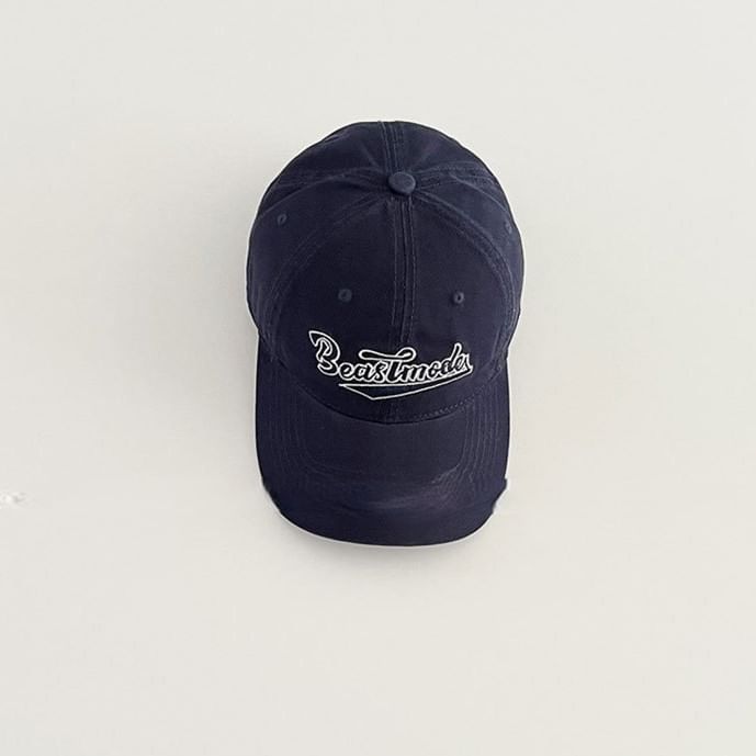 Embroidered Lettering Baseball Cap