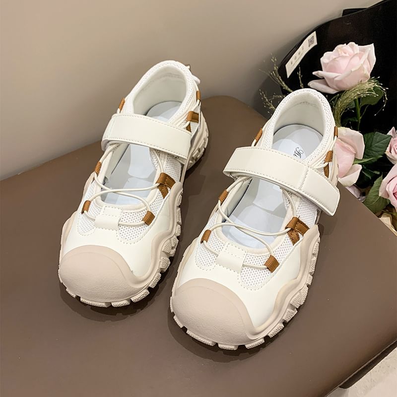 Platform Sneakers Strap Adhesive