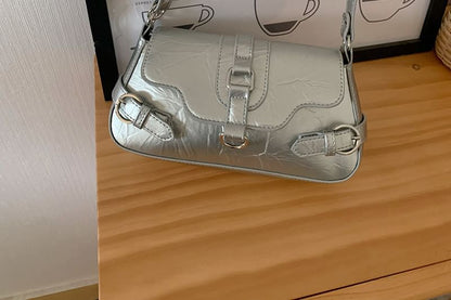 Flap Shoulder Bag Buckled