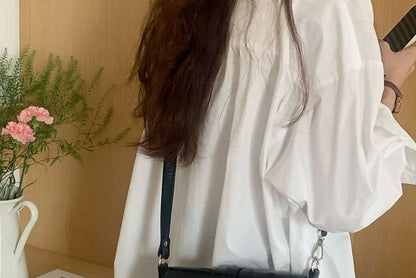 Flap Shoulder Bag Buckled