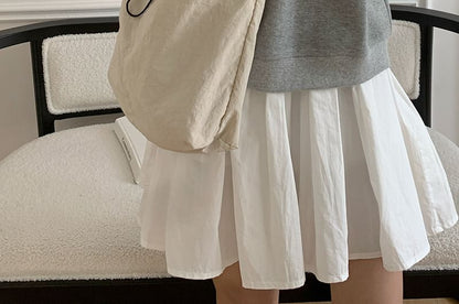 Nylon Drawstring Plain Bag Tote