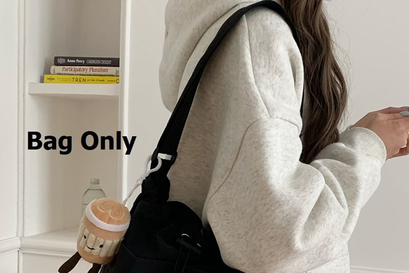 Nylon Drawstring Plain Bag Tote