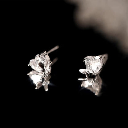 Heart / Butterfly / Star Alloy Stud Earring