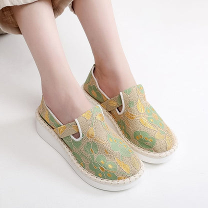 Slip-Ons Platform Lace