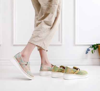 Slip-Ons Platform Lace