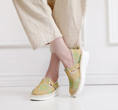Slip-Ons Platform Lace