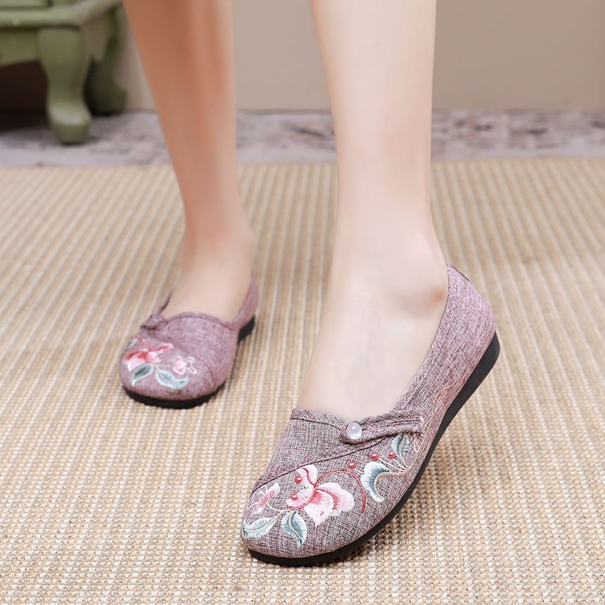 Textile Flats Embroidered