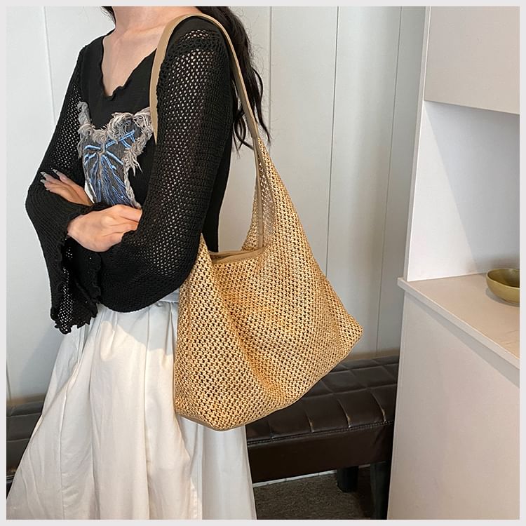 Woven Shoulder Bag