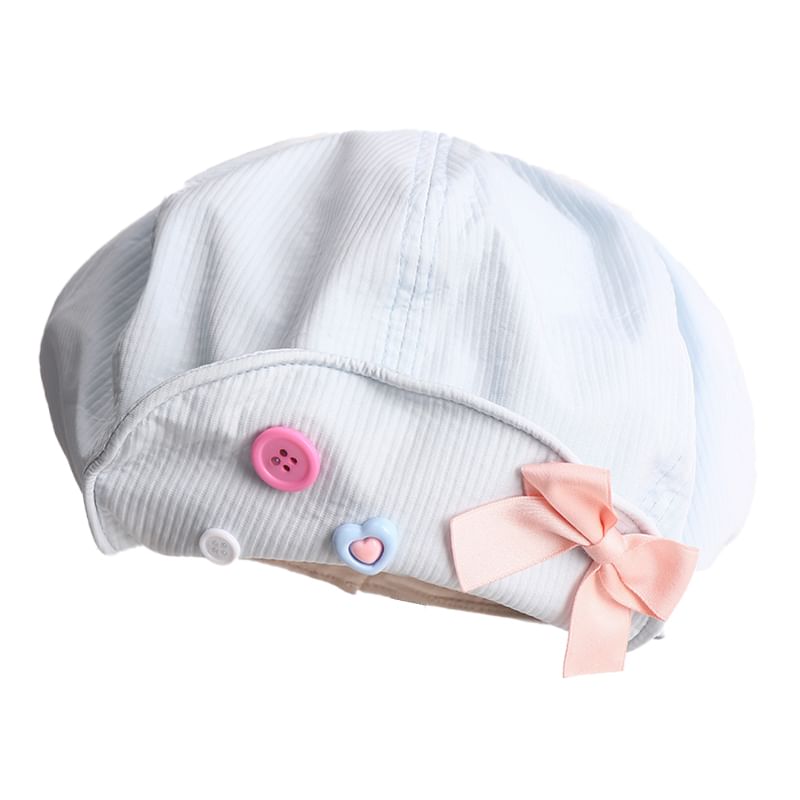 Ribbon Newsboy Cap