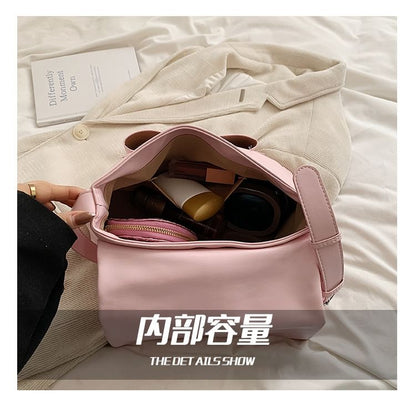 Flap Buckle Tote Bag