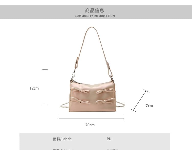 Bow Crossbody Shoulder Bag